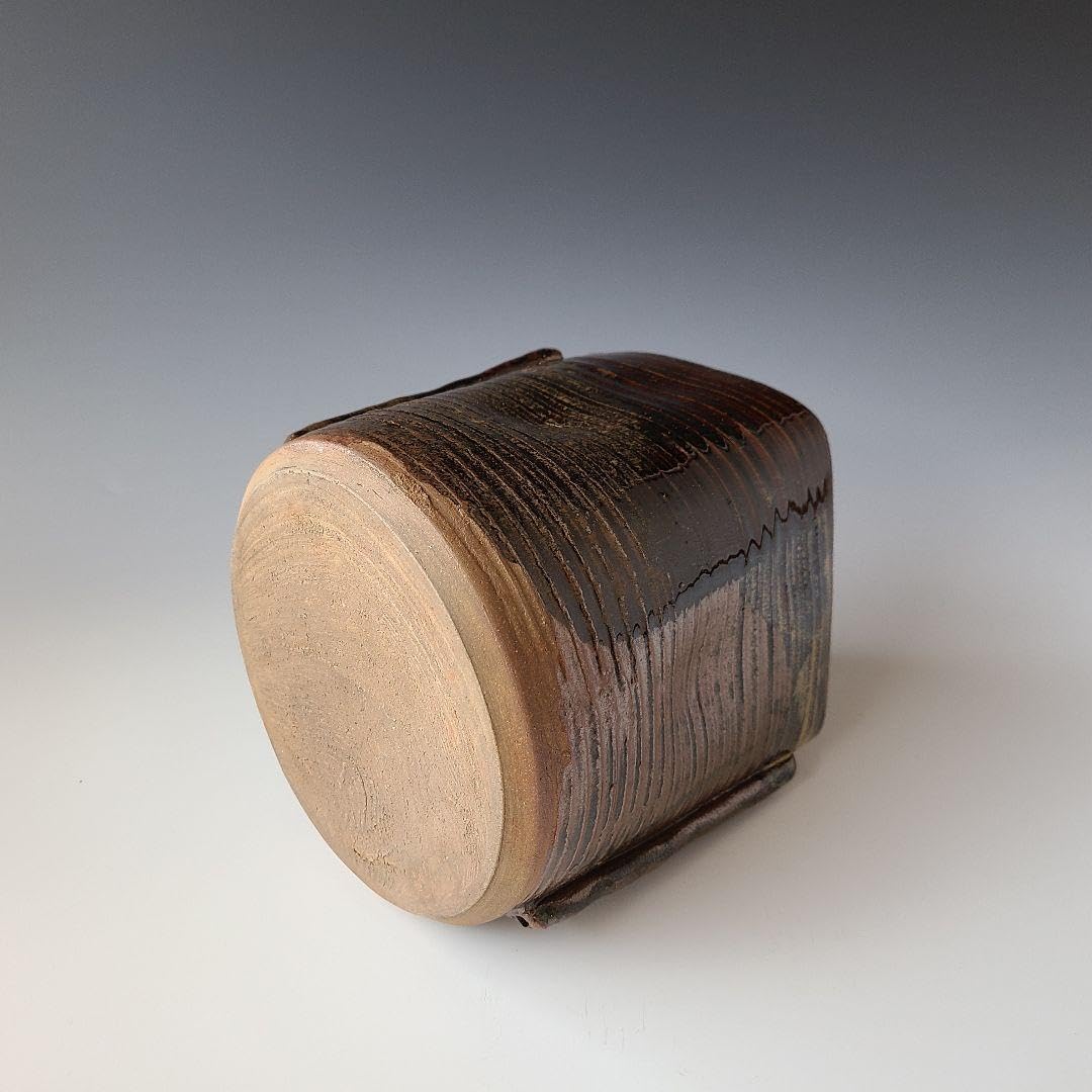 茶道具 時代 菱形 高取 水指 即中斎宗匠書付 表千家13代 不審庵 茶会